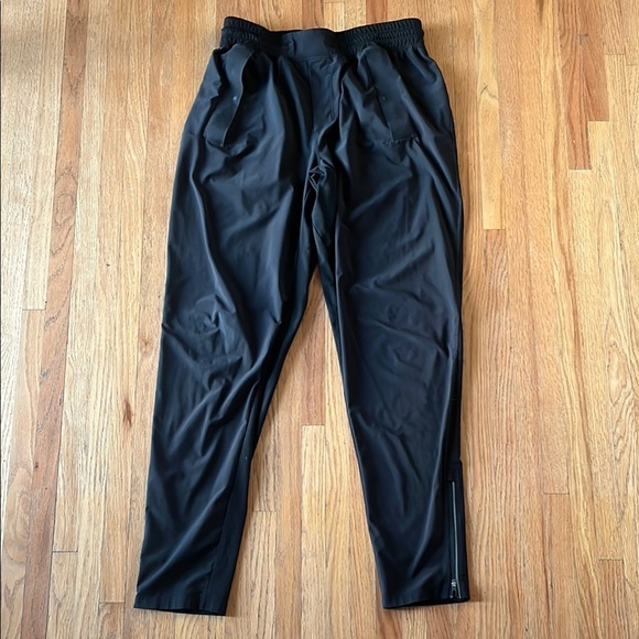 Lululemon Men’s Black Running Pant Relaxed Fit Sweatpants with Elastic Waistband - Picture 1 of 8